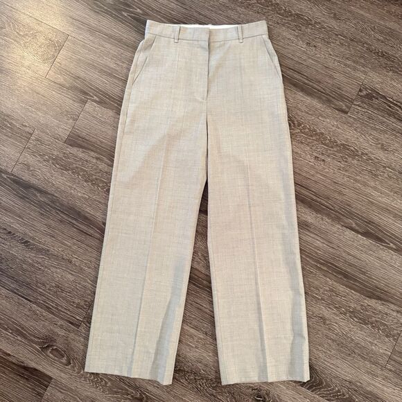 Boss Pants - Boss Virgin Wool Wide Leg Trousers New